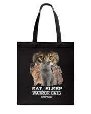 Phoebe - Cat Eat Sleep And Warrior - 104 Tote Bag thumbnail
