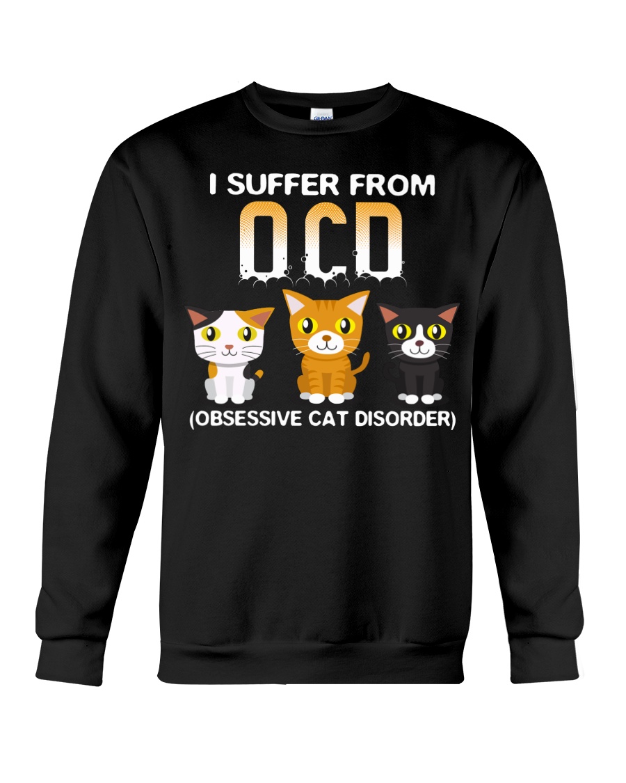 Cat OCD Crewneck Sweatshirt