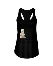 Dear Papa Polar Bear Ladies Flowy Tank thumbnail