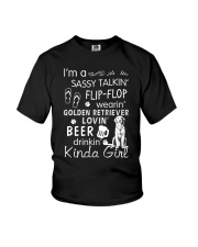 Golden Retriever Sassy Talking Youth T-Shirt thumbnail