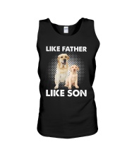 Labrador Retriever Like Father Like Son Unisex Tank thumbnail