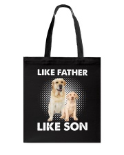 Labrador Retriever Like Father Like Son Tote Bag thumbnail