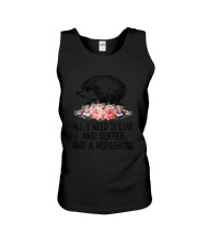 Hedgehogs All I Need Unisex Tank thumbnail