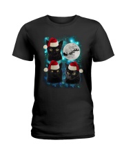 PHOEBE - black cat - 0412 - 54 Ladies T-Shirt thumbnail