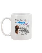 Dachshund Angels Mug back