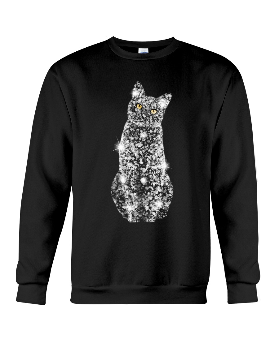 Cat Snowflake Crewneck Sweatshirt