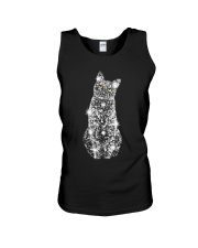 Cat Snowflake Unisex Tank thumbnail