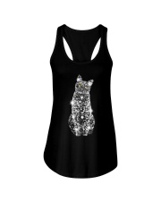 Cat Snowflake Ladies Flowy Tank thumbnail