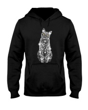 Cat Snowflake Hooded Sweatshirt thumbnail