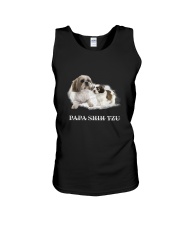 Papa Shih Tzu Unisex Tank thumbnail