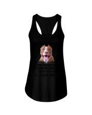 American Pit Bull Terrier Mommy And Daddy Ladies Flowy Tank thumbnail