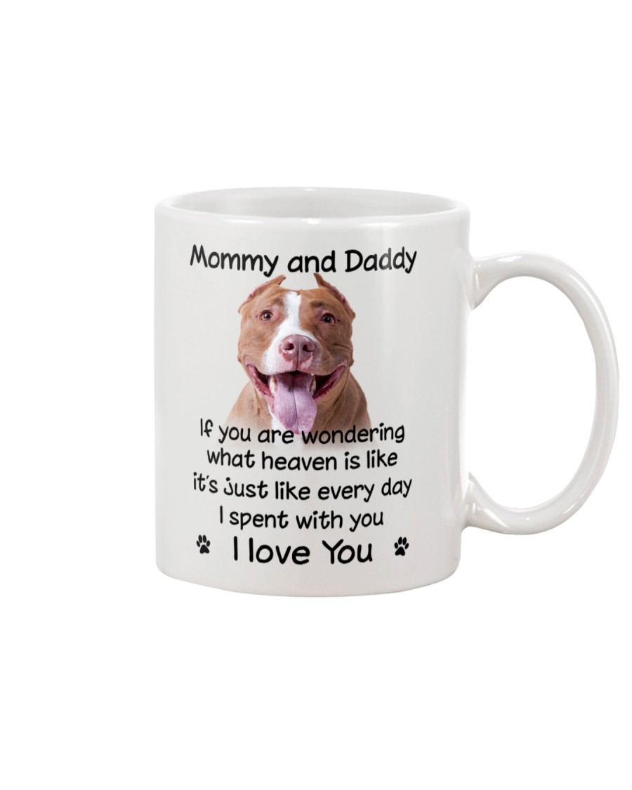 American Pit Bull Terrier Mommy And Daddy Mug