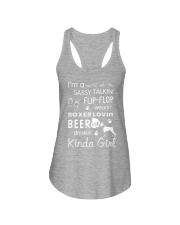 Boxer Sassy Talking Ladies Flowy Tank front