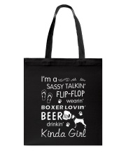 Boxer Sassy Talking Tote Bag thumbnail