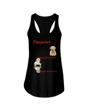 Pawprints Labrador Retriever Ladies Flowy Tank thumbnail