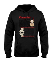Pawprints Labrador Retriever Hooded Sweatshirt thumbnail