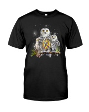 Owl Autism Classic T-Shirt front