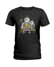 Owl Autism Ladies T-Shirt thumbnail