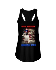 Pug One Nation Ladies Flowy Tank thumbnail
