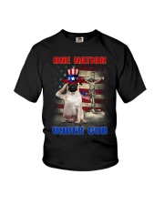 Pug One Nation Youth T-Shirt thumbnail