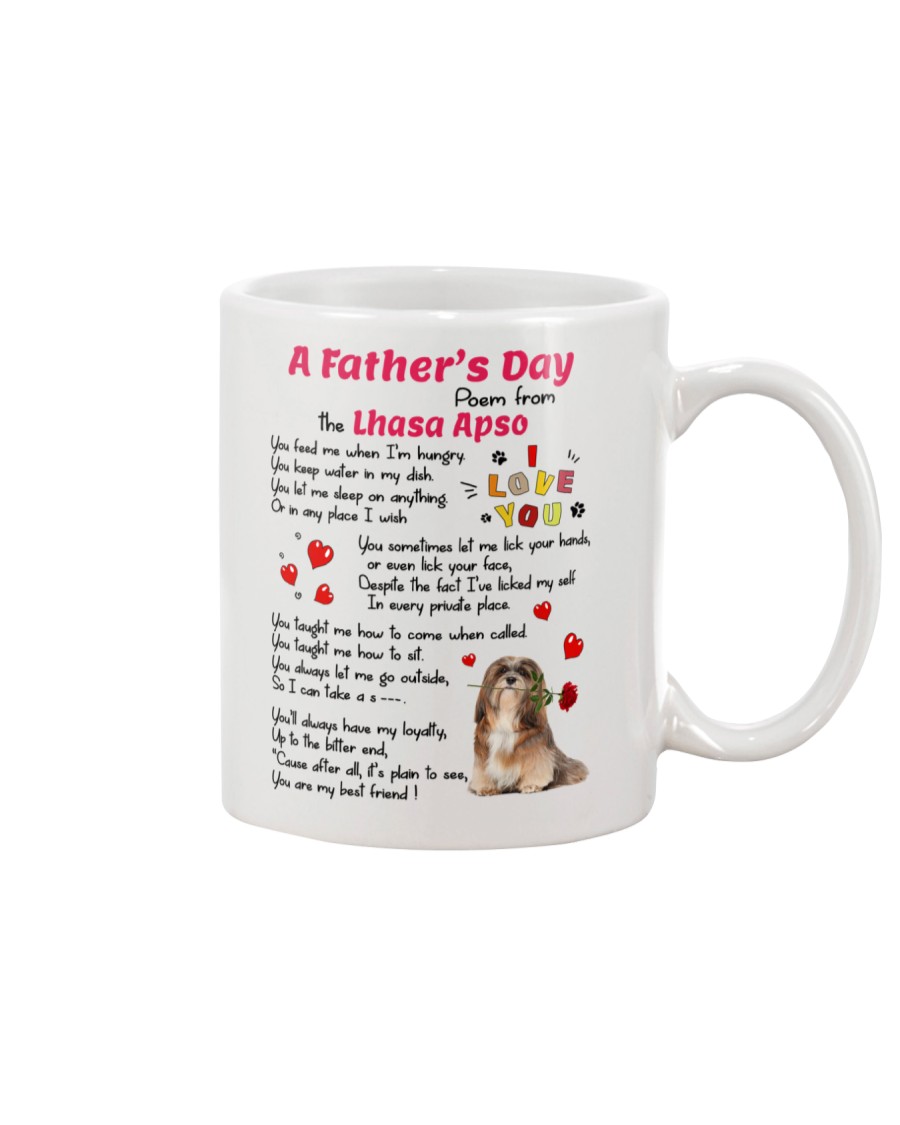 Poem From Lhasa Apso Mug