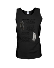Wolf Poem Unisex Tank thumbnail