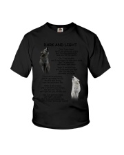 Wolf Poem Youth T-Shirt thumbnail