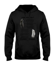 Wolf Poem Hooded Sweatshirt thumbnail