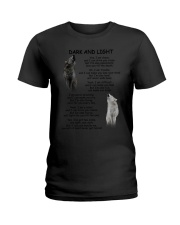 Wolf Poem Ladies T-Shirt thumbnail