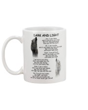 Wolf Poem Mug back