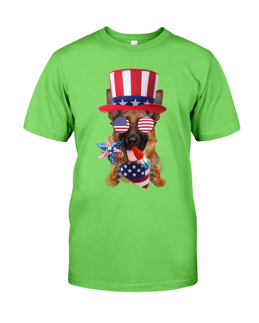 Independence Day German Shepherd Classic T-Shirt