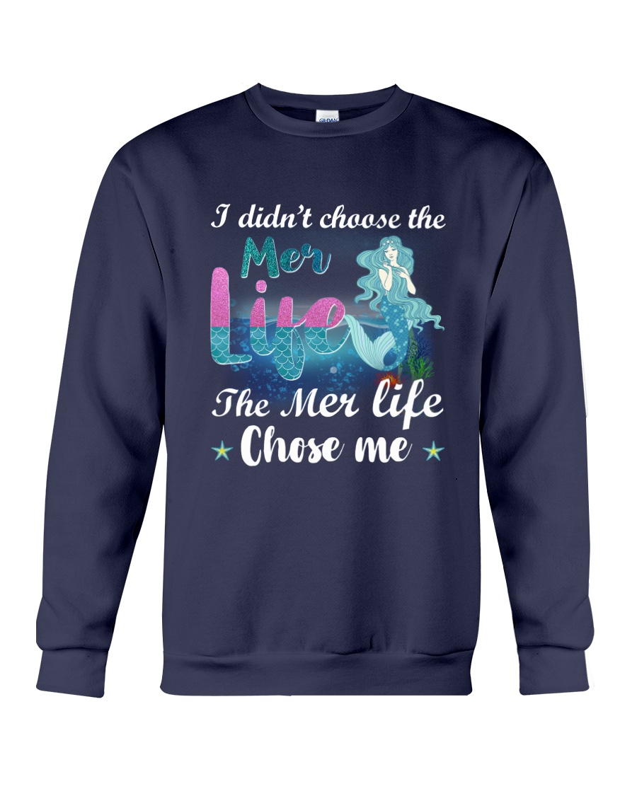Mermaid Chose Me Crewneck Sweatshirt