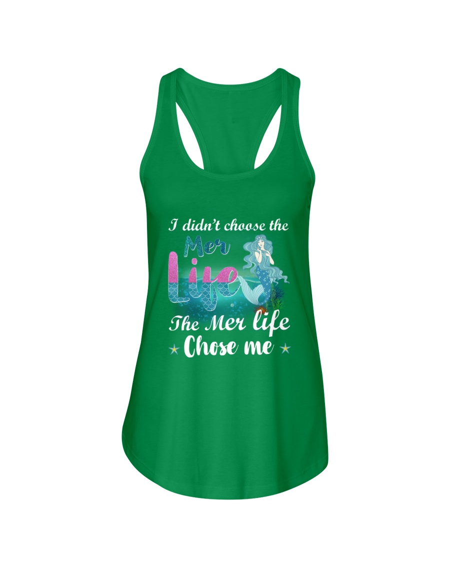 Mermaid Chose Me Ladies Flowy Tank