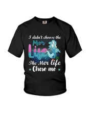 Mermaid Chose Me Youth T-Shirt thumbnail