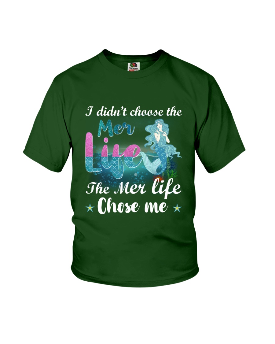 Mermaid Chose Me Youth T-Shirt