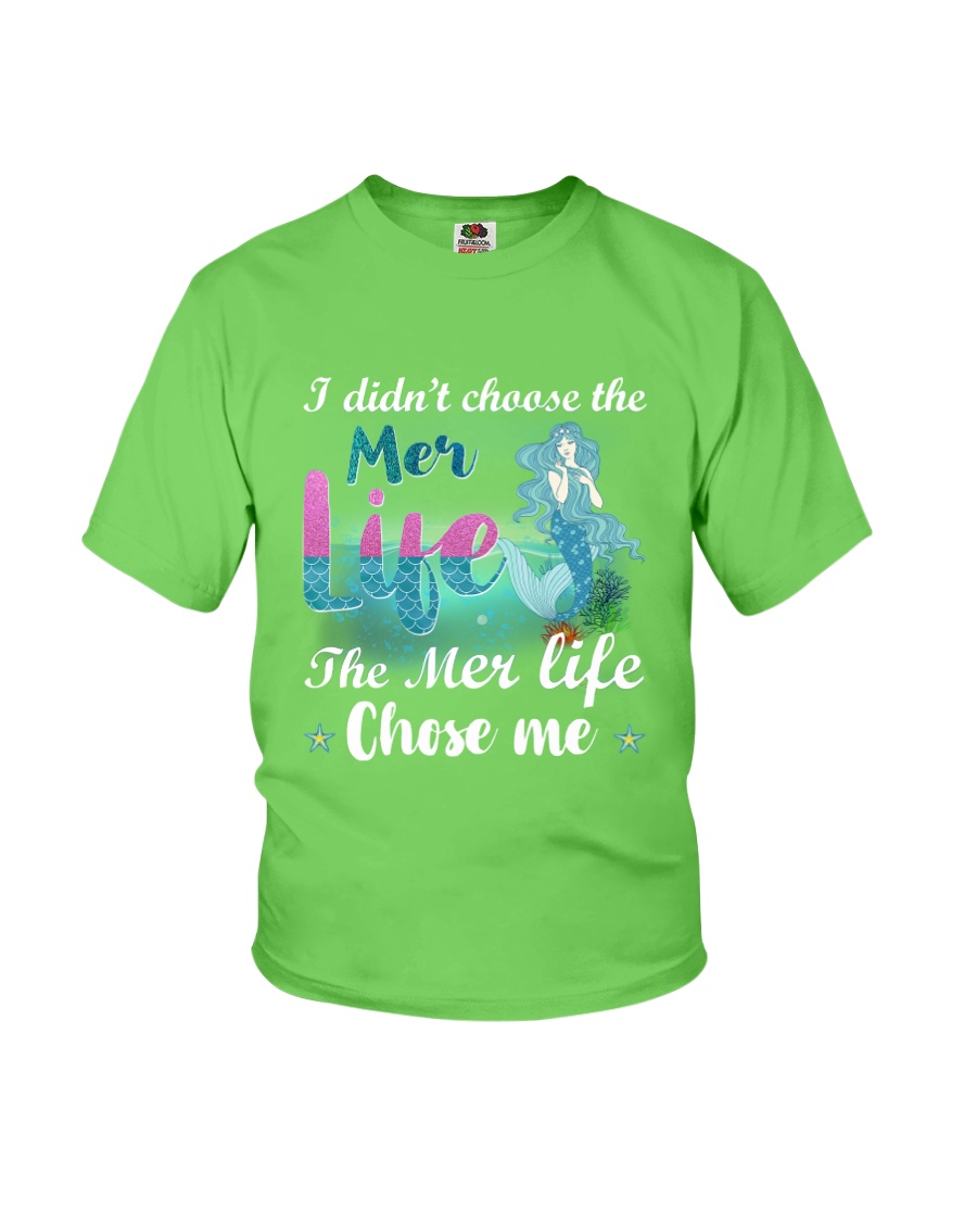 Mermaid Chose Me Youth T-Shirt
