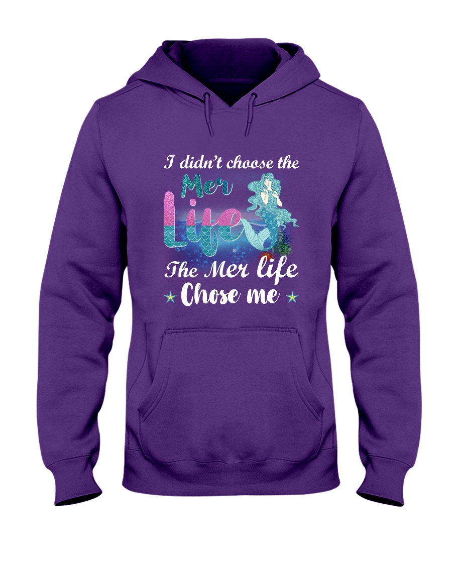 Mermaid Chose Me Hooded Sweatshirt