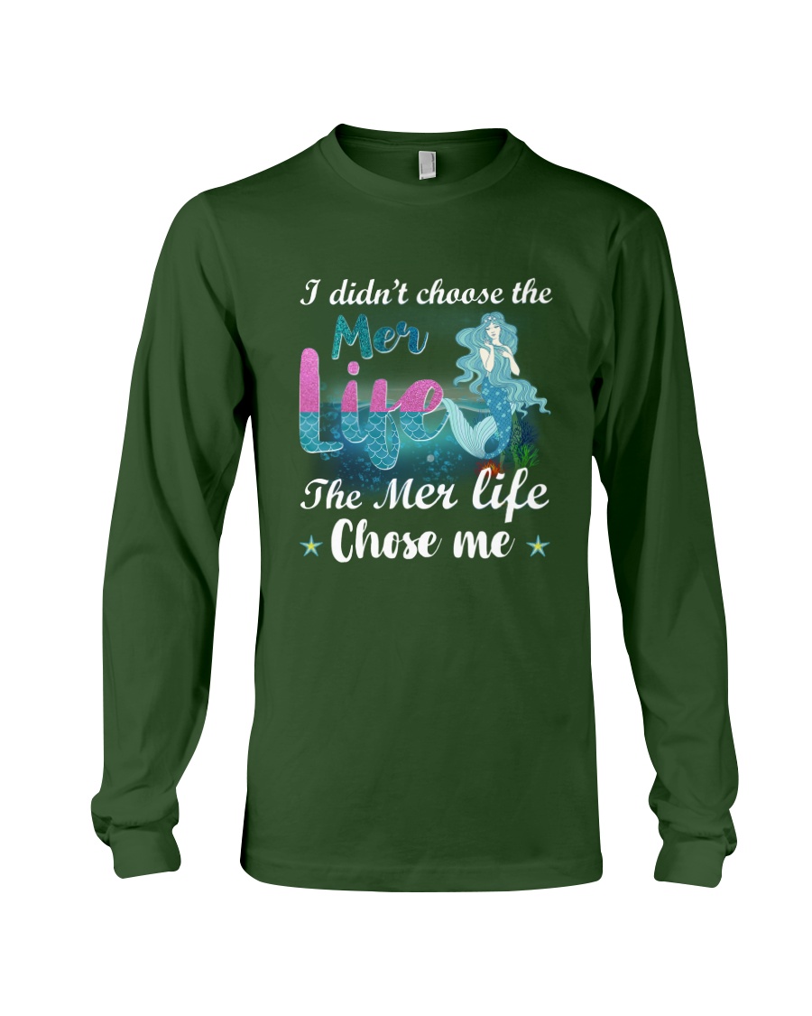 Mermaid Chose Me Long Sleeve Tee