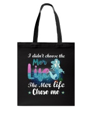 Mermaid Chose Me Tote Bag thumbnail