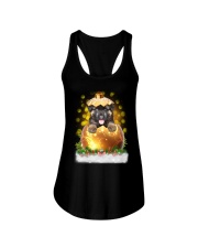 PHOEBE - German Shepherd - 2411 - F3 Ladies Flowy Tank thumbnail