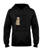 Dear Mommy Golden Retriever Hooded Sweatshirt thumbnail