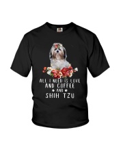 Shih Tzu All I Need Youth T-Shirt thumbnail