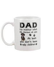 Dad Dachshund Mug back