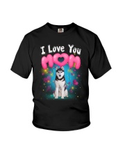 Siberian Husky I Love Mom Youth T-Shirt thumbnail