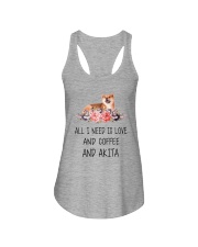 Akita All I Need Ladies Flowy Tank front