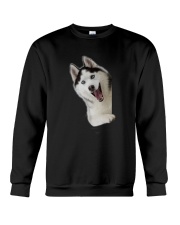 Hello Siberian Husky Crewneck Sweatshirt thumbnail