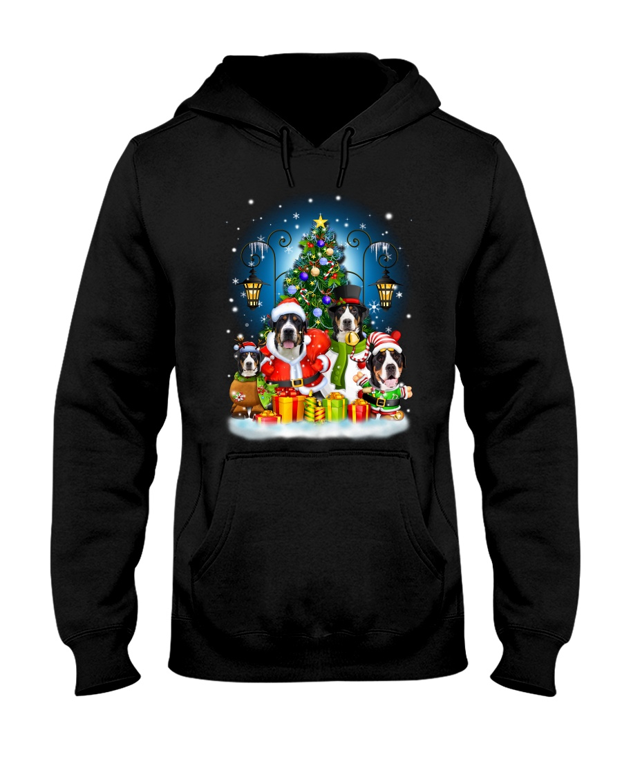 PHOEBE - Greater Swiss Mountain - 1311 - A46 Hooded Sweatshirt