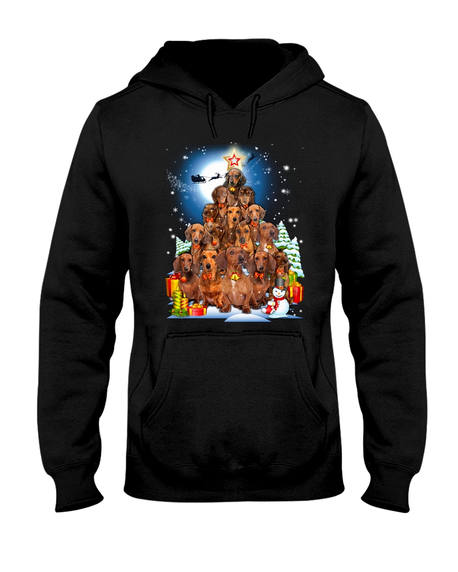 Dachshund Pine Phoebe 018 Hooded Sweatshirt