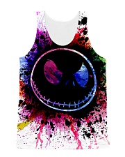 Colorful Face All-over Unisex Tank front
