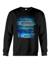 Mermaid Standing Right Crewneck Sweatshirt thumbnail